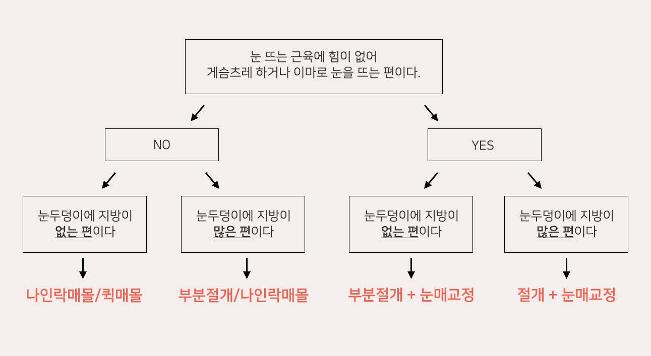 나에게 맞는 눈성형